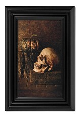 Framed Skull Print
