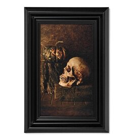 Framed Skull Print