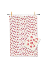 Mushrooms Dishcloth & Kitchen Towel Set