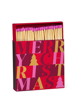 Merry Christmas Square Match Box