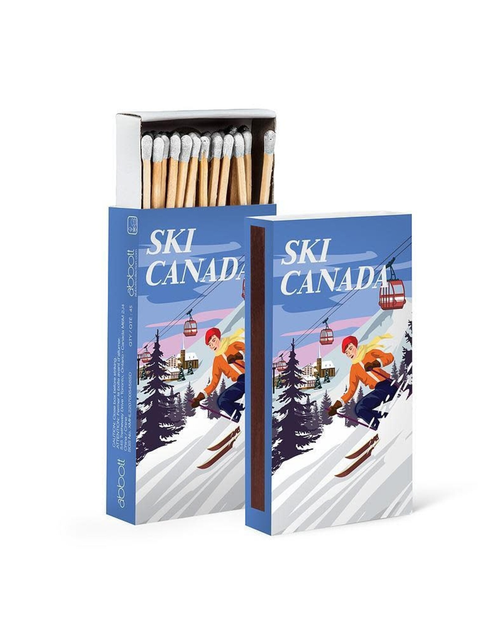 Ski Canada Poster Matches / 45 Sticks