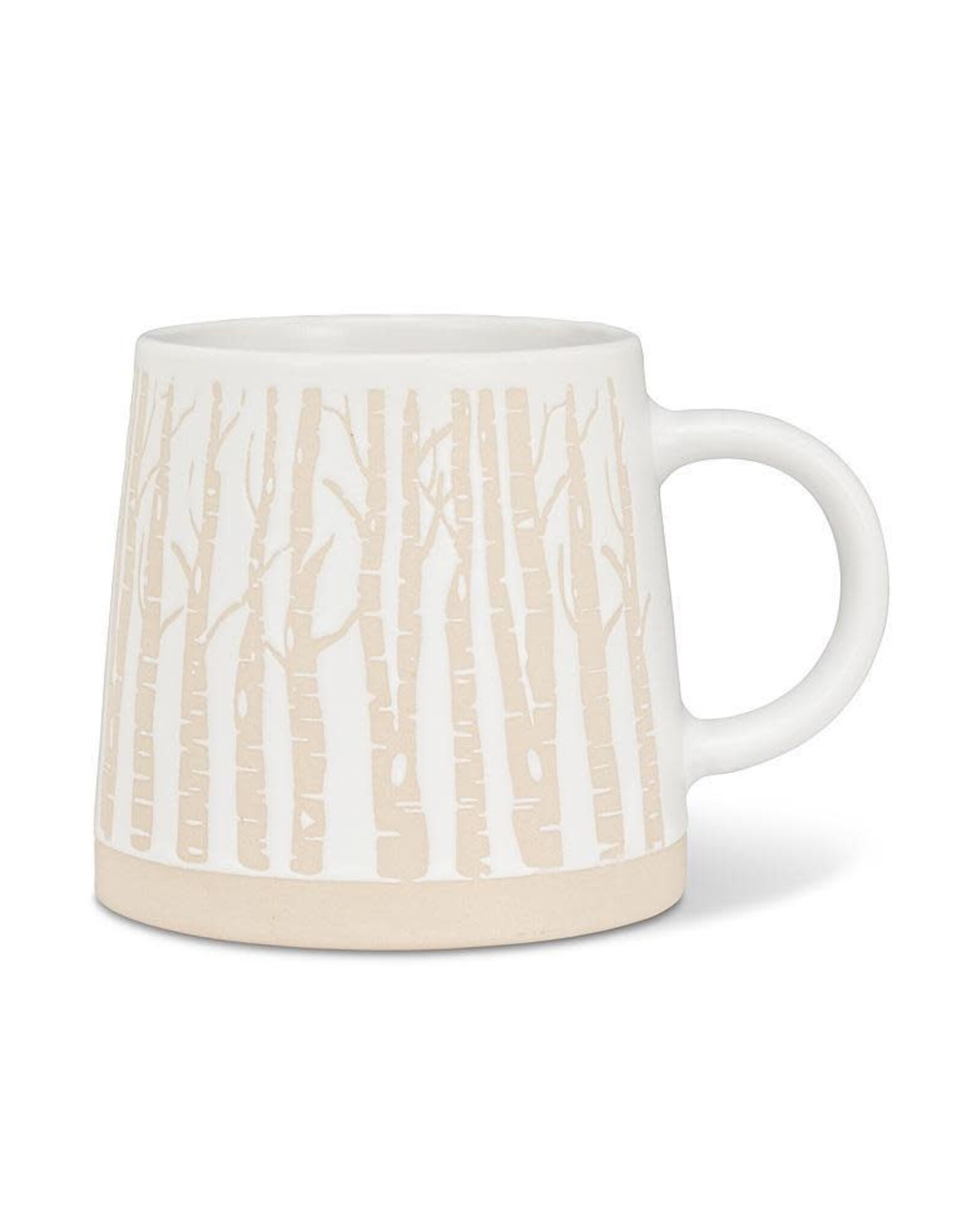 Mug with Birch Trees - Natural&White