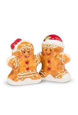 Gingerbread Couple Salt & Pepper