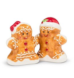 Gingerbread Couple Salt & Pepper