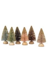 Mini Brush Tree w Glitter