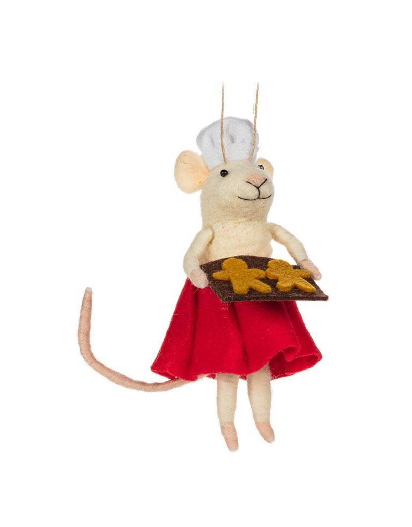 Pastry Chef Mouse Ornament