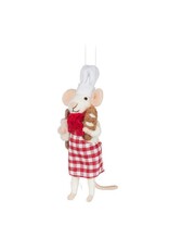 Pastry Chef Mouse Ornament