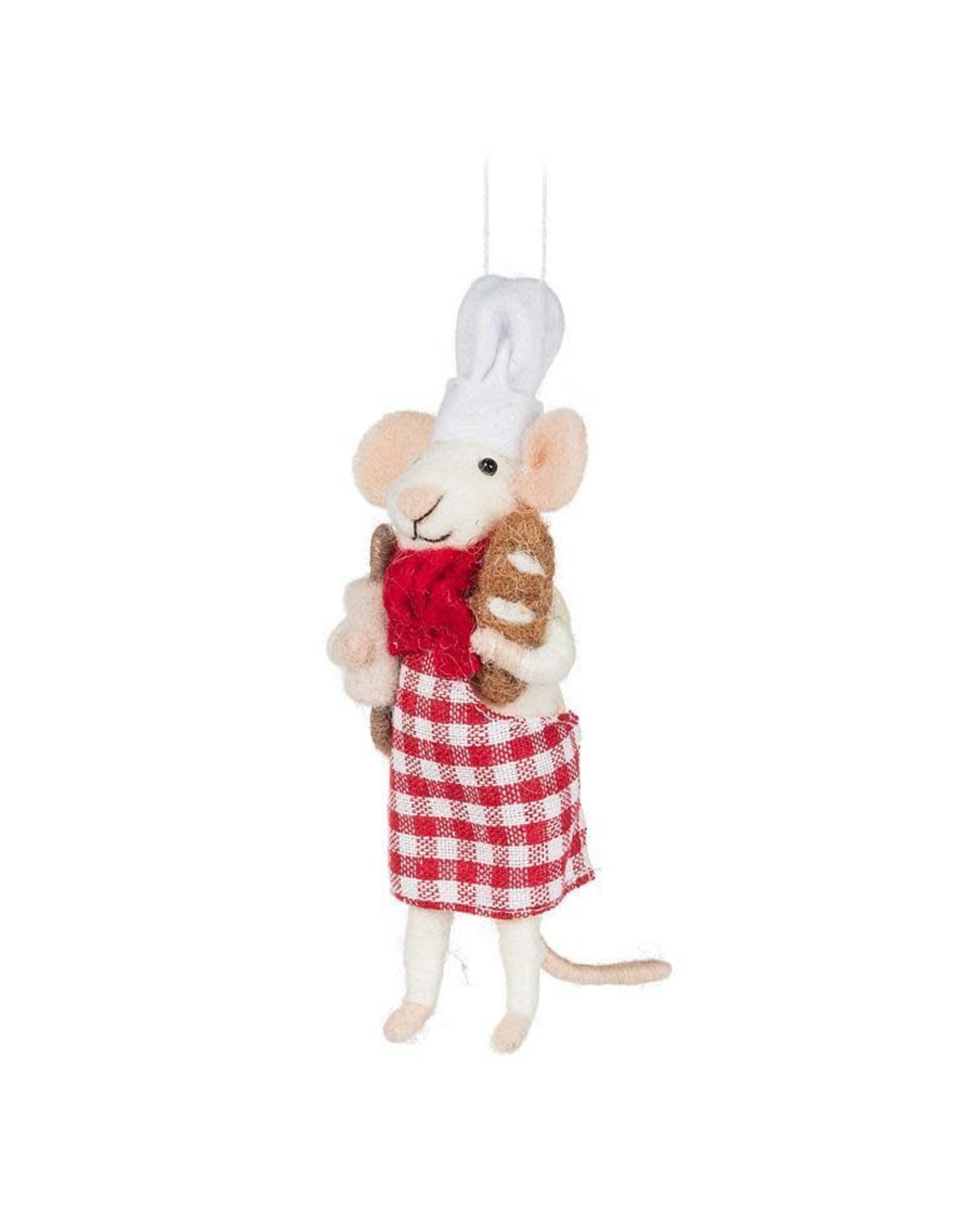Pastry Chef Mouse Ornament