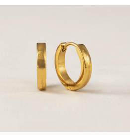 Maya 16mm Hoops - Gold