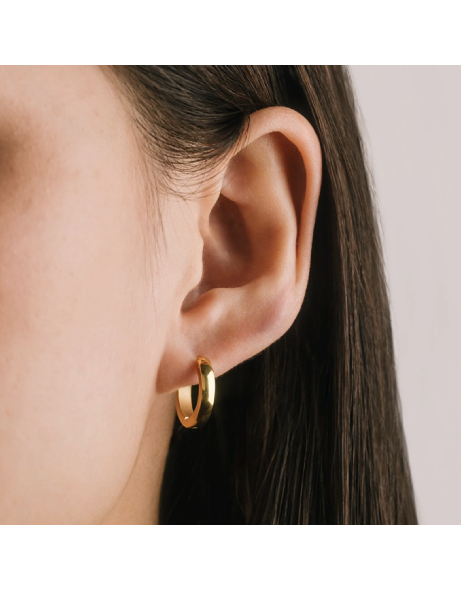 Maya 16mm Hoops - Gold