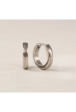 Maya 16mm Hoops - Silver