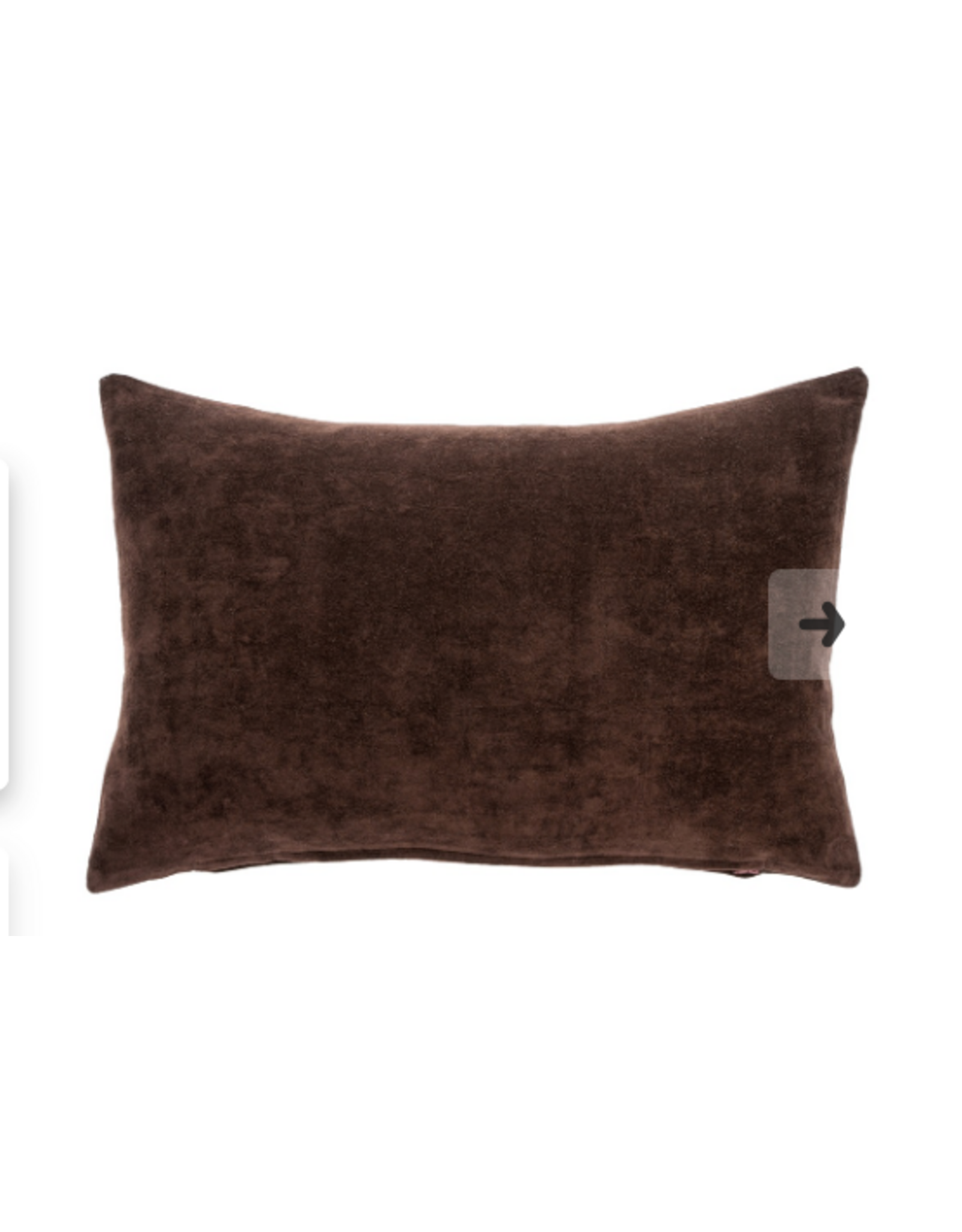 Vera Velvet Pillow 16 x 24 - Sangria