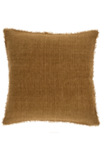 Lina Linen Pillow - Tawny - 20 x 20