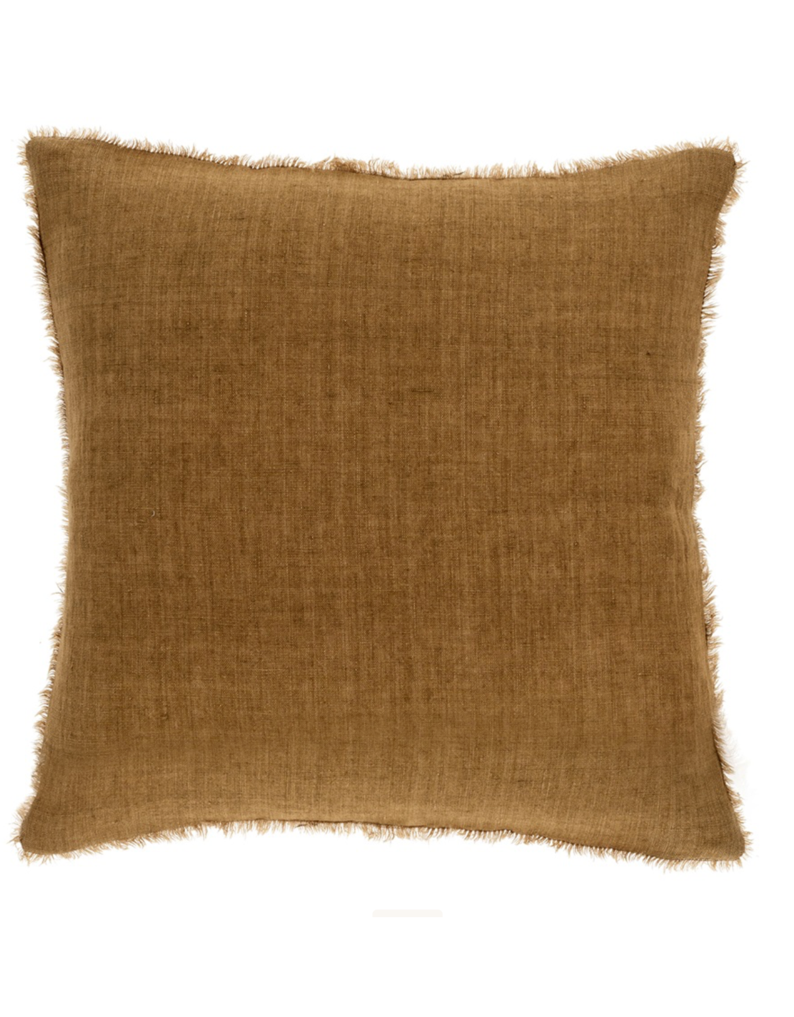 Lina Linen Pillow - Tawny - 20 x 20