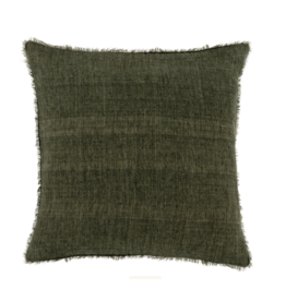 Lina Linen Pillow - Avocado - 20 x 20