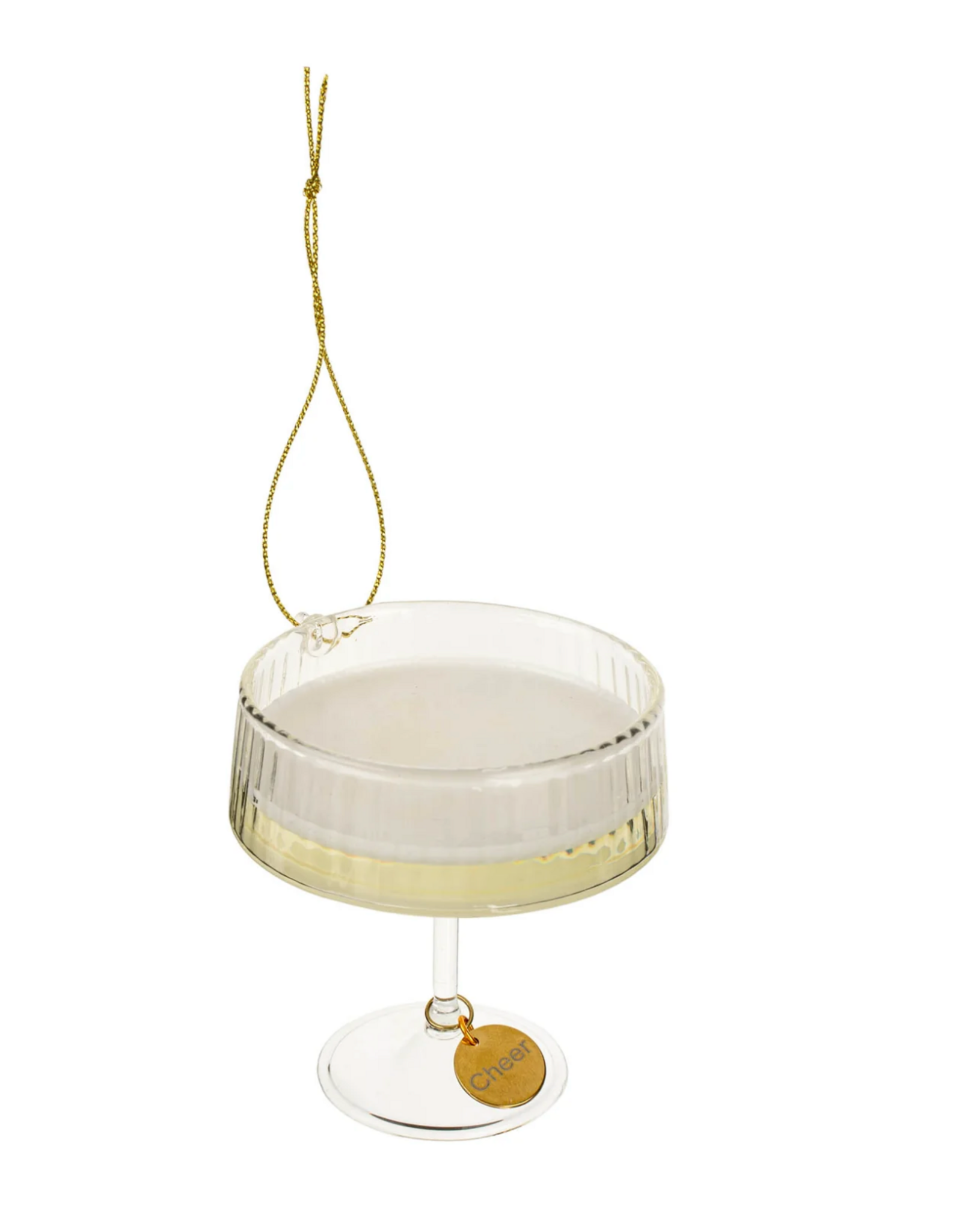 Champagne Coupe Ornament