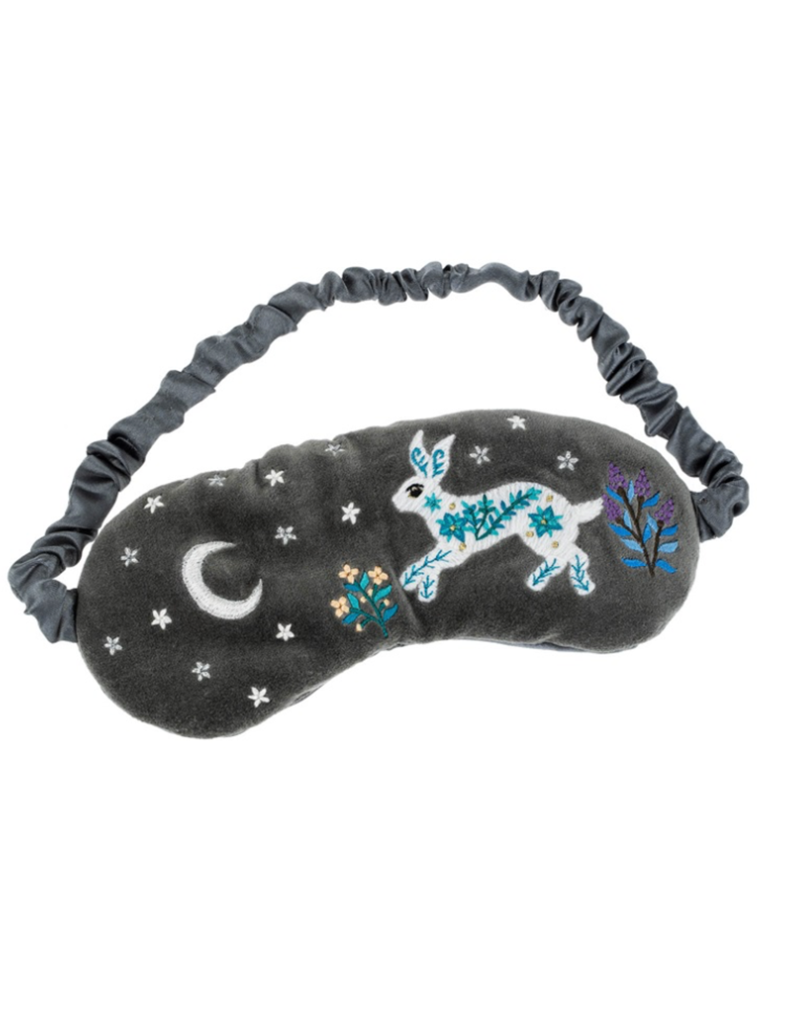 Celestial Rabbit Velvet Eye Mask