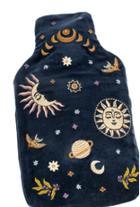 Night Sky Velvet Hot Water Bottle
