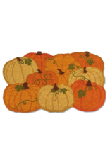 Colourful Pumpkins Shaped Doormat