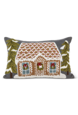 Gingerbread House Rectangular Pillow - 12"x17"