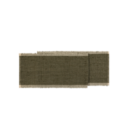 Lattice Table Runner - Olive Branch