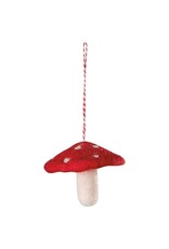 Mushroom Gems Felt Christmas Tree Ornament
