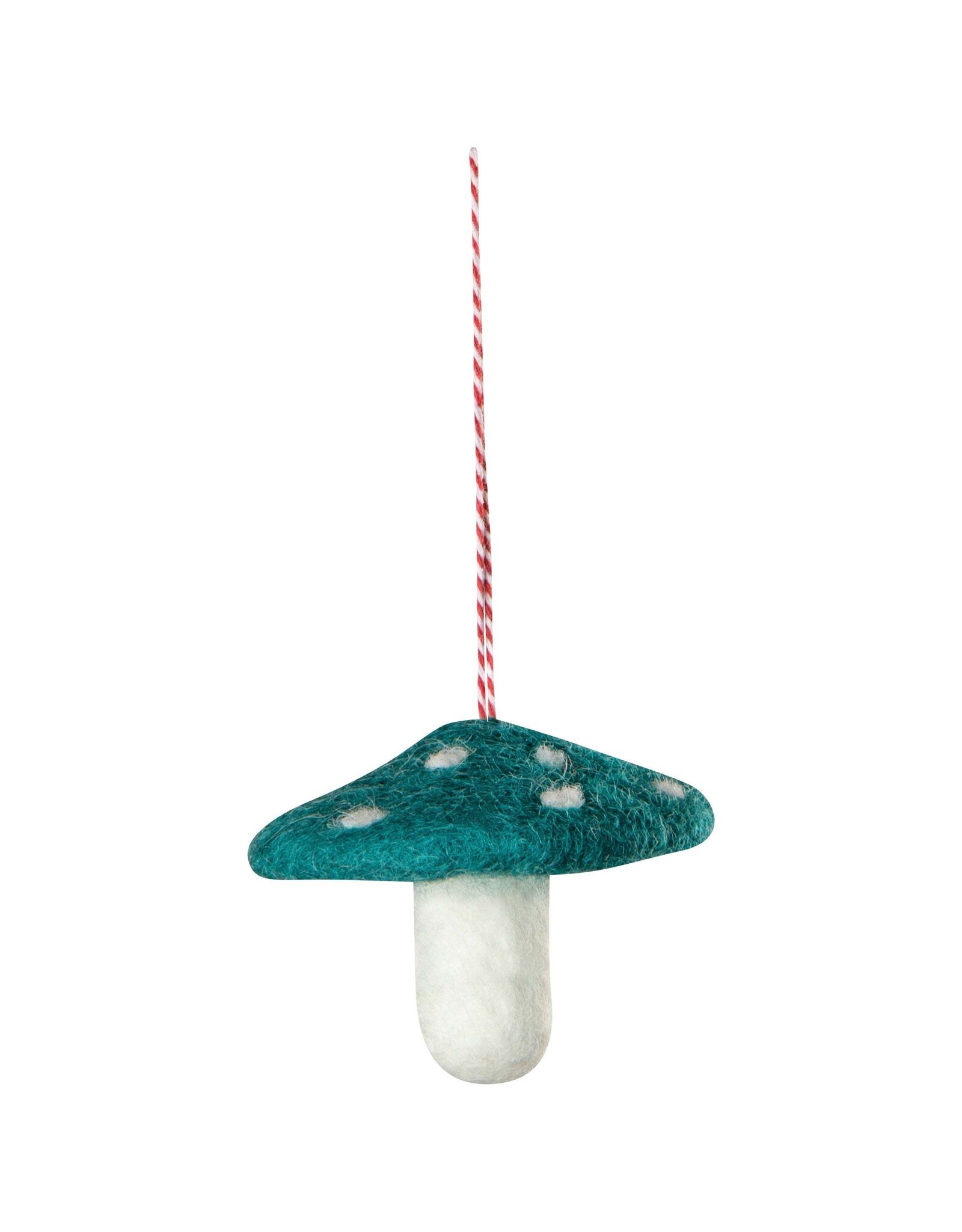 Mushroom Gems Felt Christmas Tree Ornament