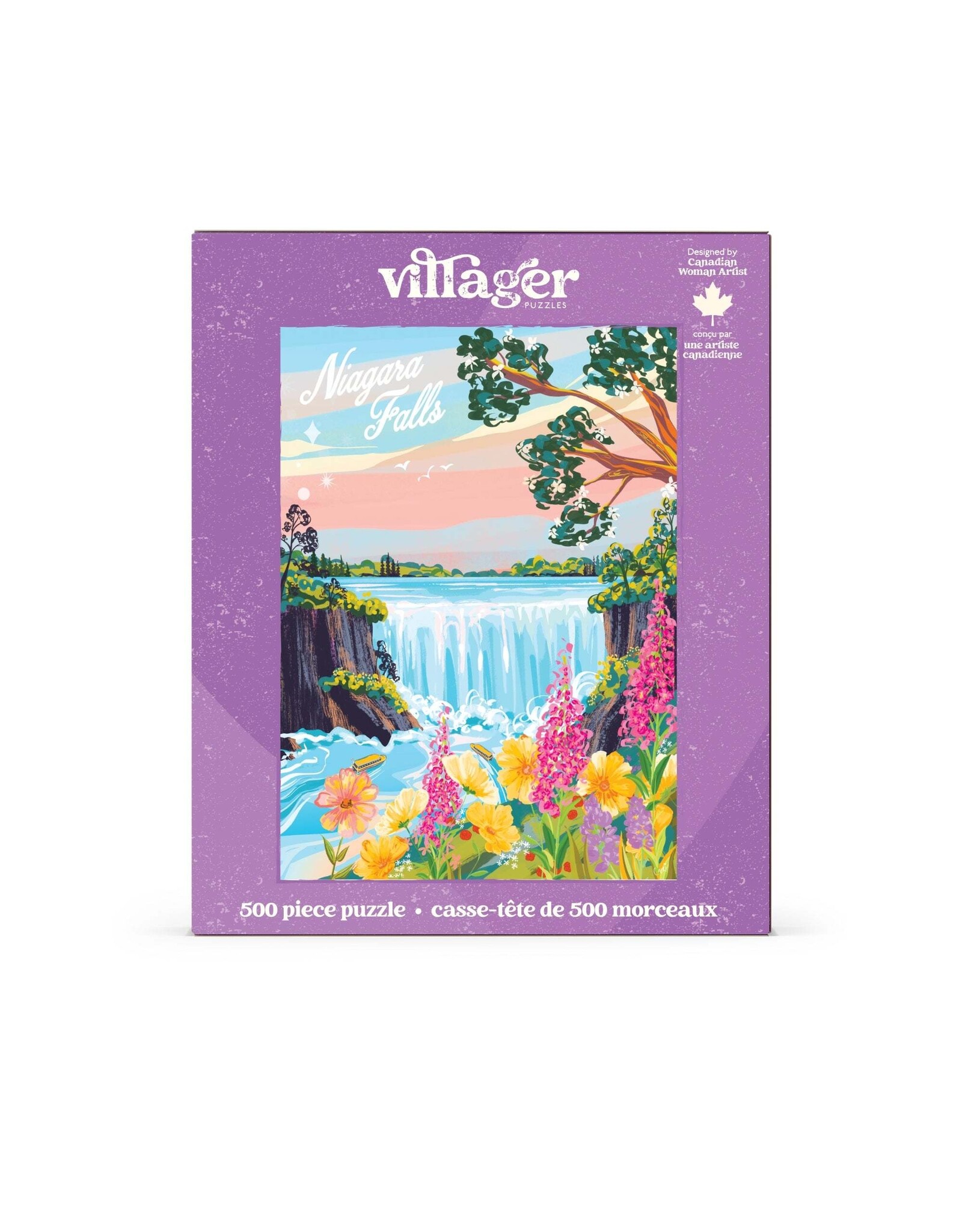Villager Puzzles Niagara Falls - 500 Piece Puzzle
