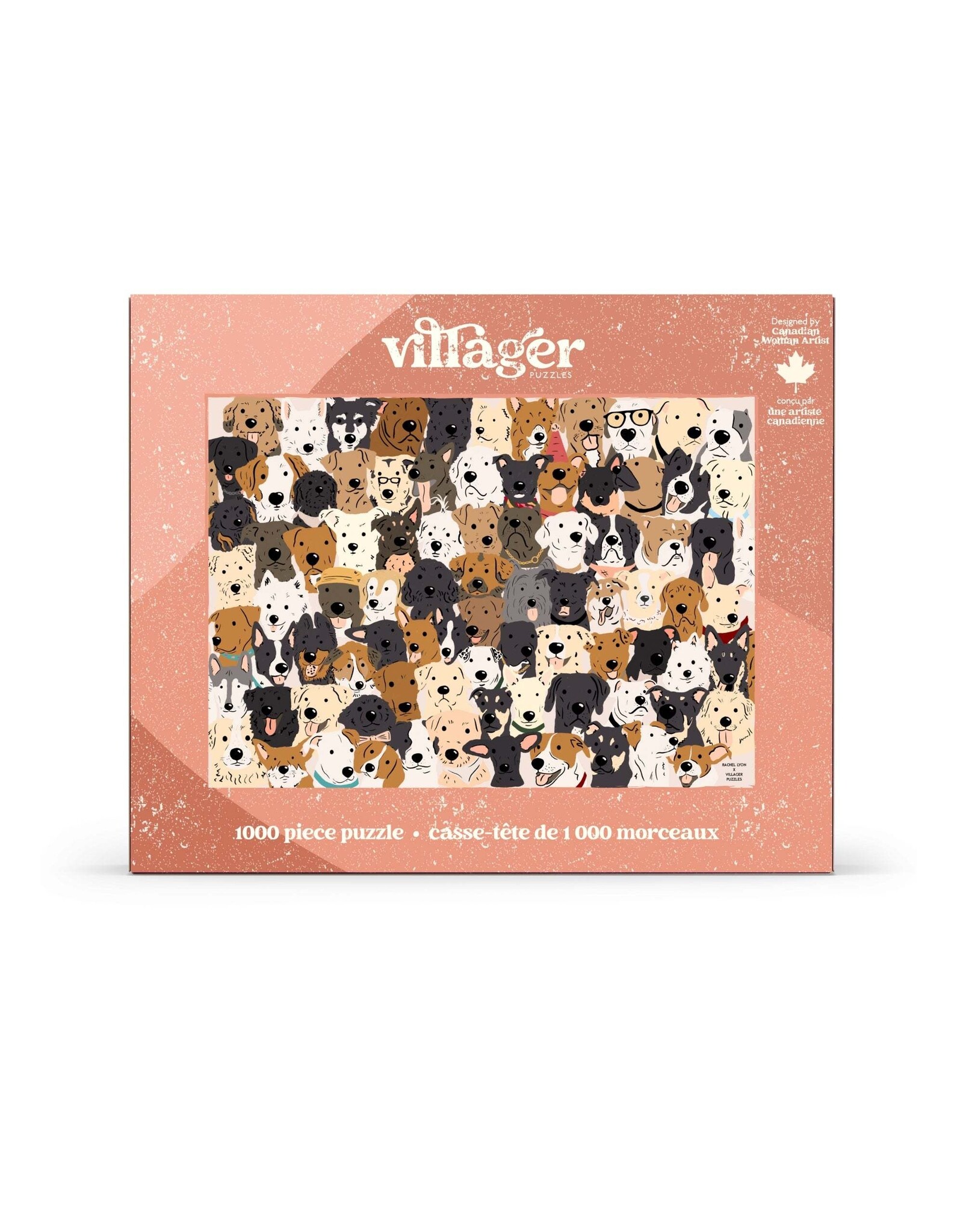 Villager Puzzles Rescue Dogs - 1000 Piece Puzzle
