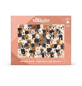 Villager Puzzles Rescue Dogs - 1000 Piece Puzzle