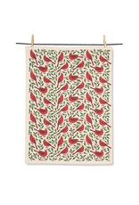 Cardinals & Holly Tea Towel
