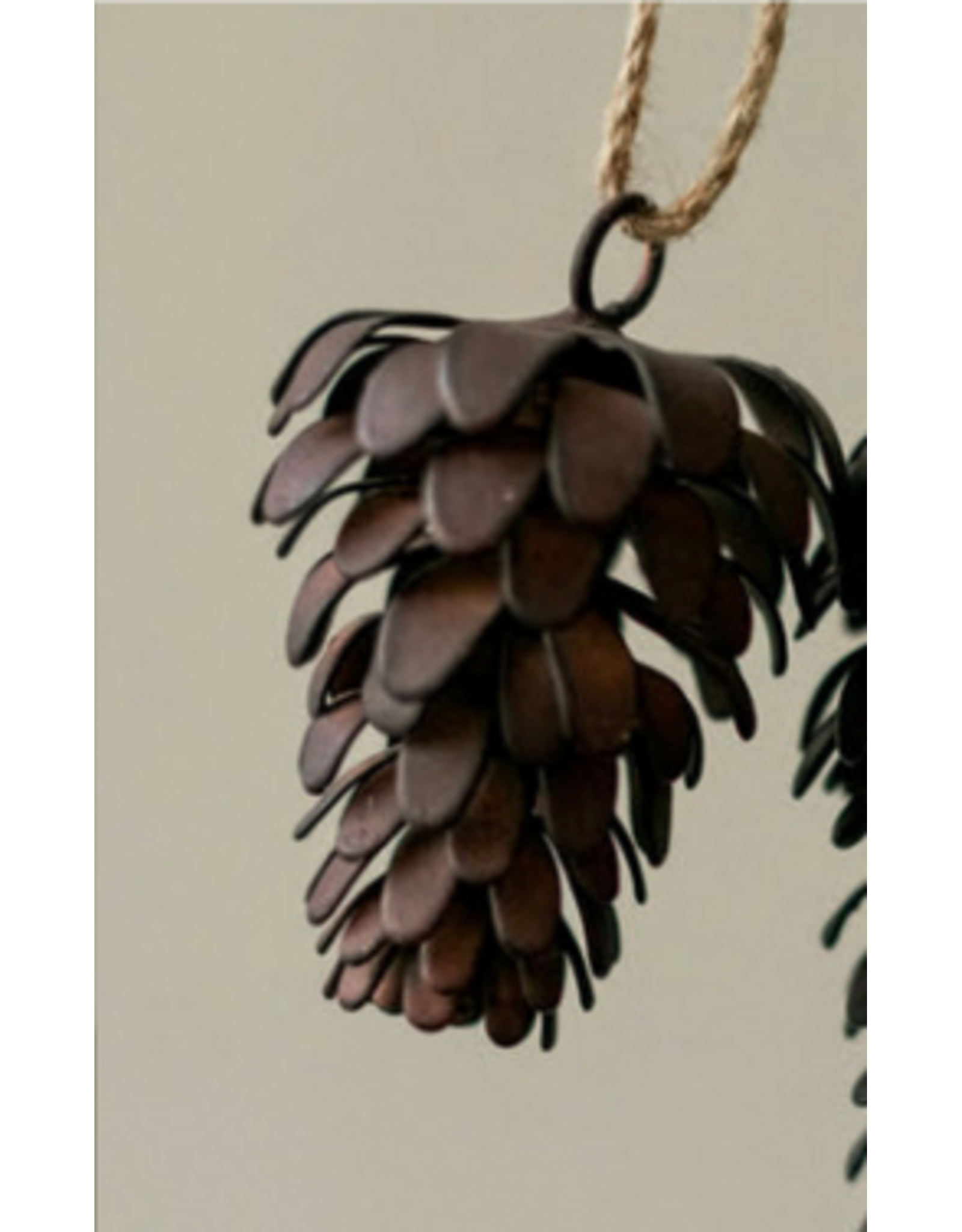 Iron Pinecone Ornament
