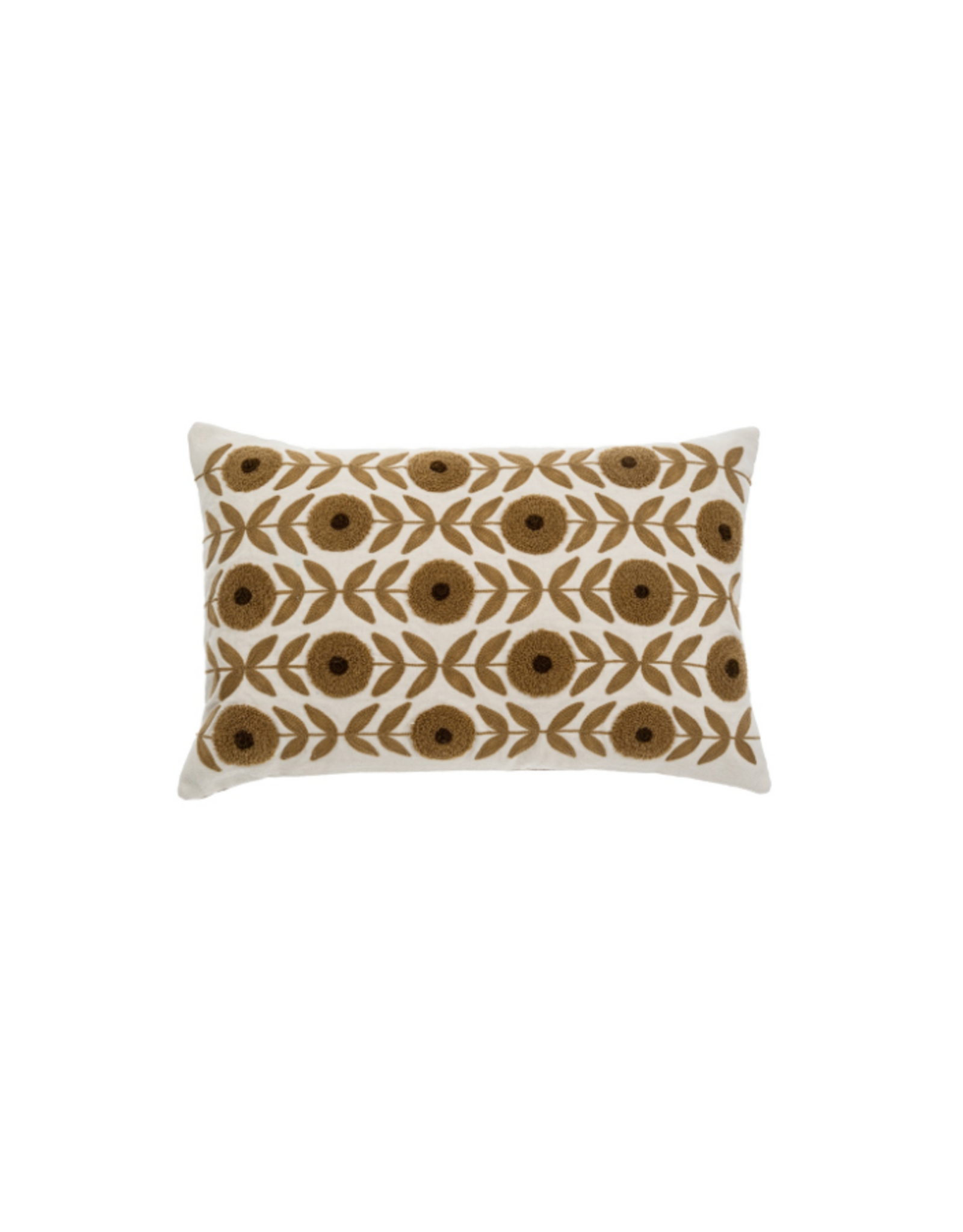 Blossom Embroidered Pillow