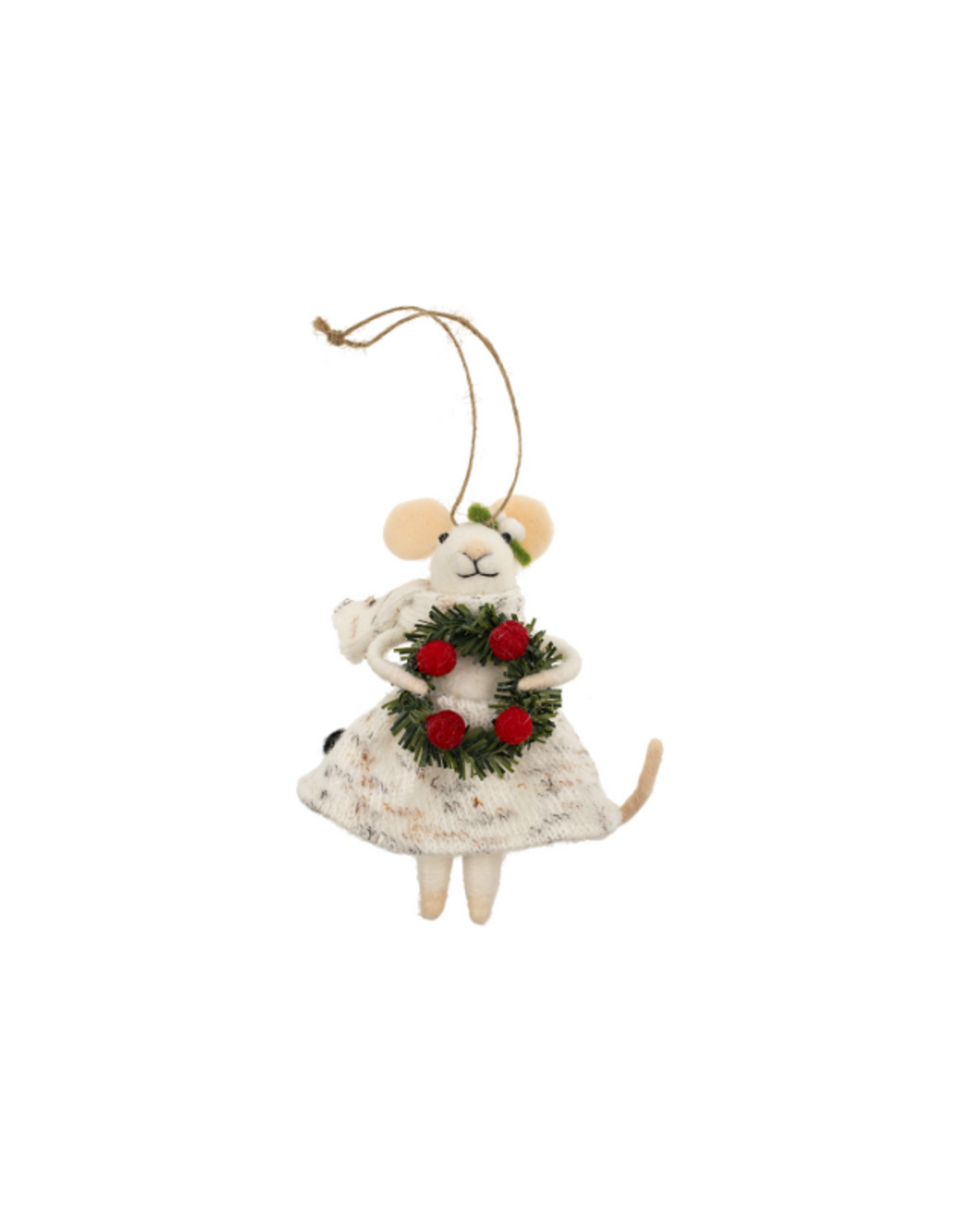 Jolly Julia Mouse Ornament