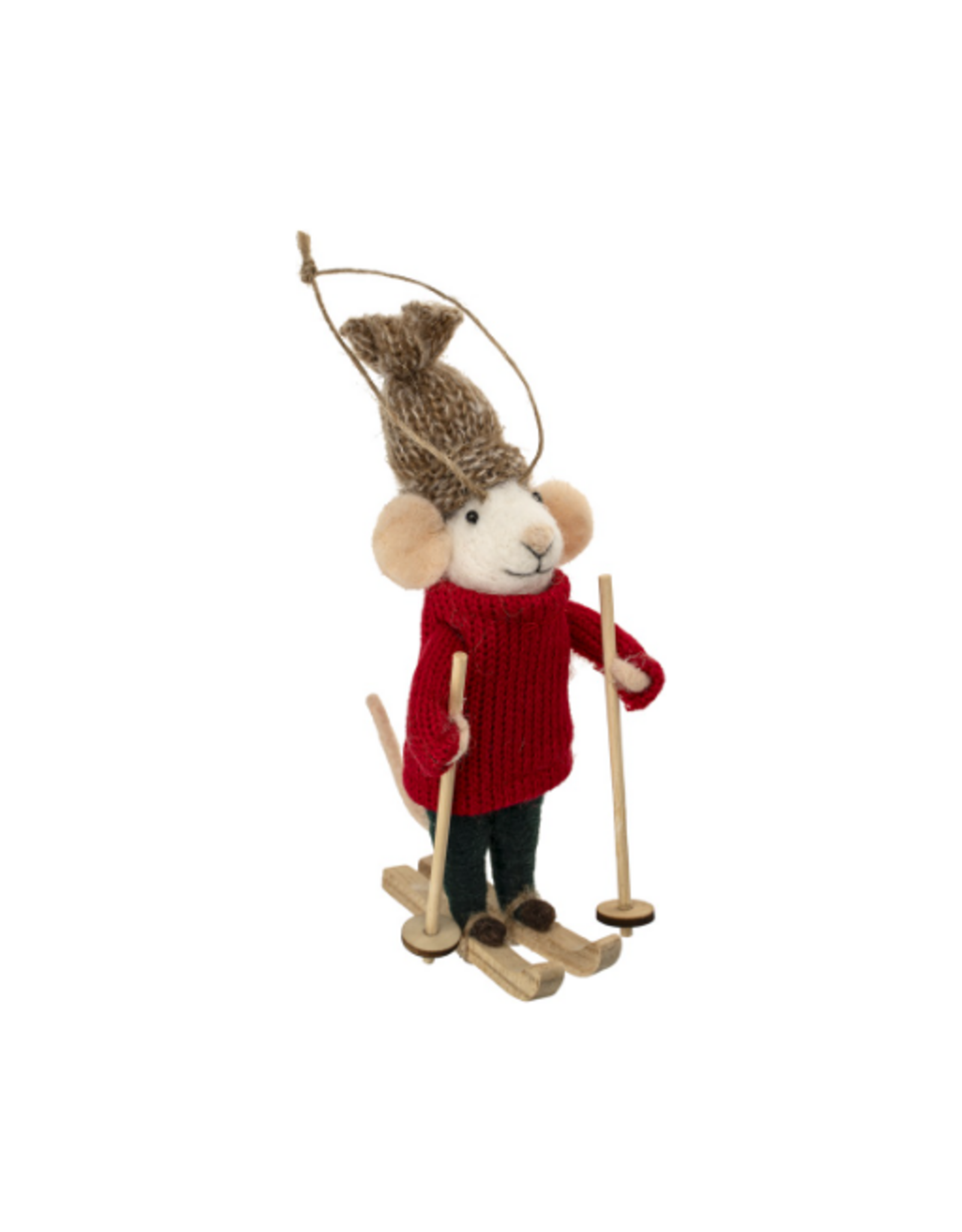 Downhill Dean Mouse Ornament