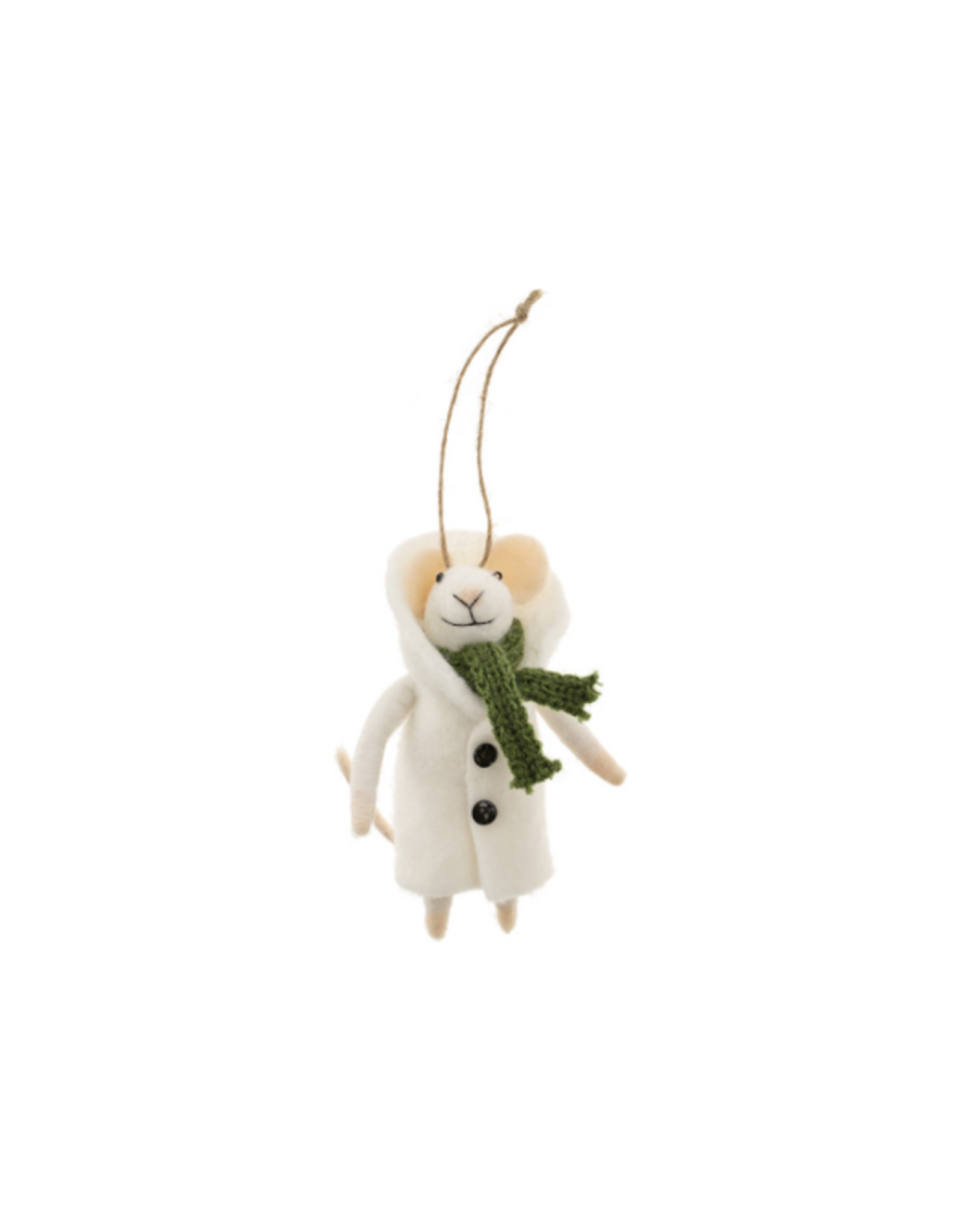 Overcoat Odette Mouse Ornament