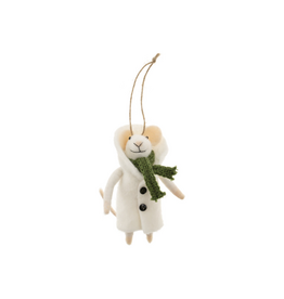 Overcoat Odette Mouse Ornament