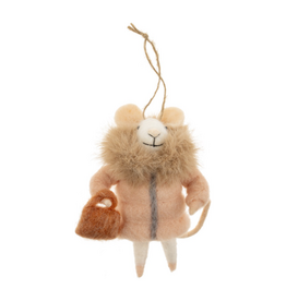 Wintry Wendy Mouse Ornament