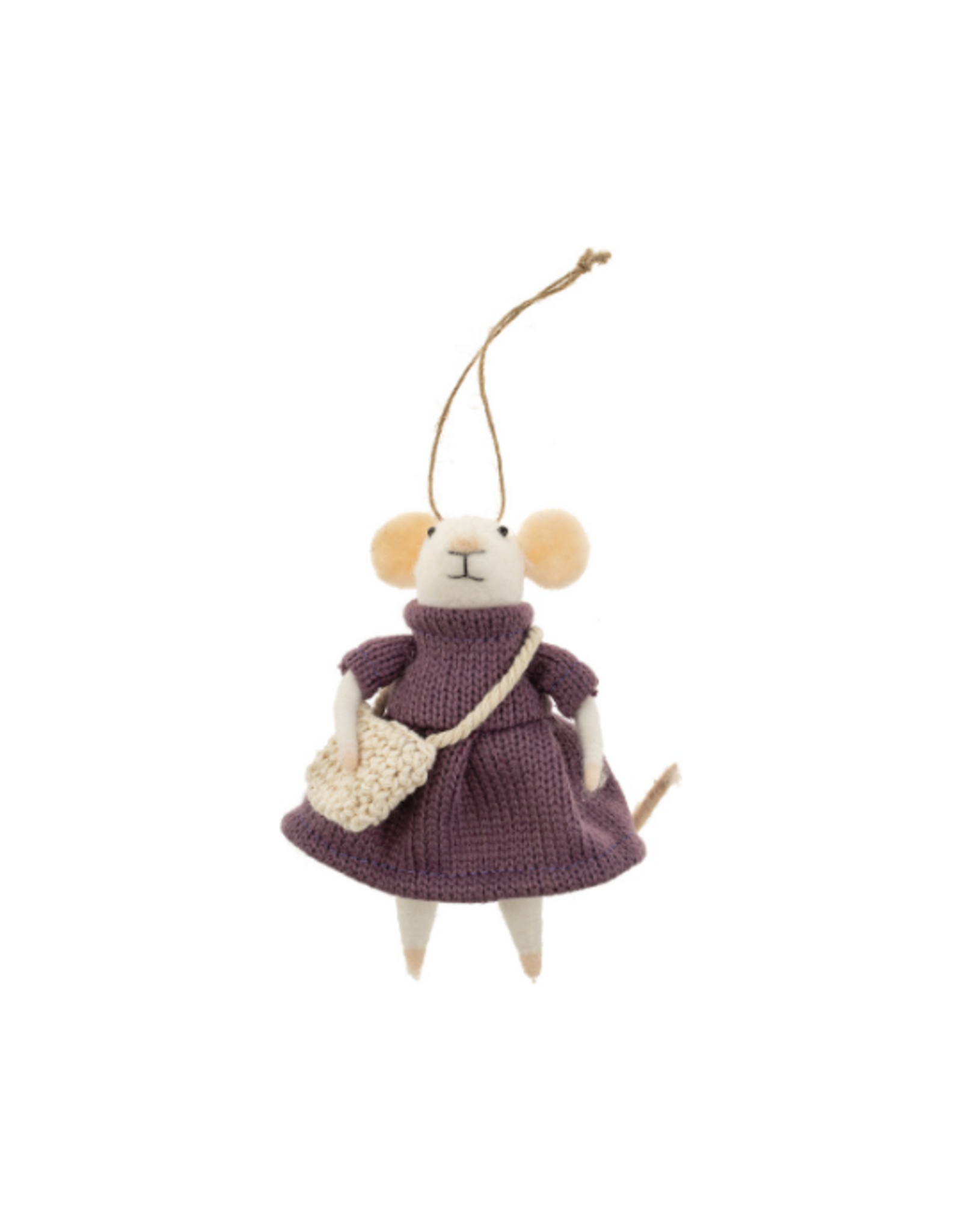 Craft Fair Carla Mouse Ornament