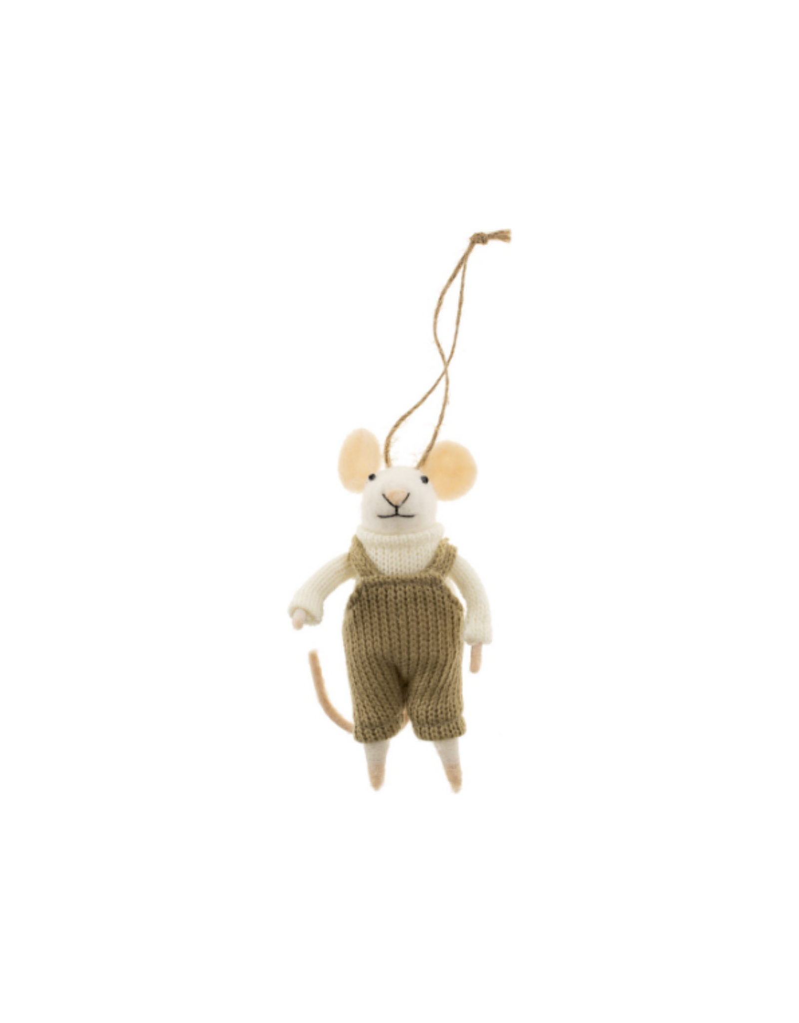 Dungarees Dorian Mouse Ornament