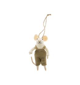 Dungarees Dorian Mouse Ornament