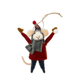 Snowball Spencer Mouse Ornament
