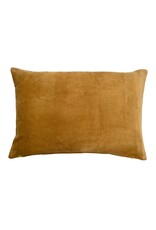 Vera Velvet Pillow - 16 x 24 - Camel