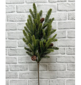 Tri W Imports Spruce Spray w Pinecones - 30.5"
