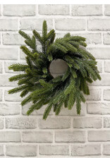 Tri W Imports Spruce Candle Ring - 14"