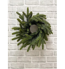 Tri W Imports Spruce Candle Ring - 14"