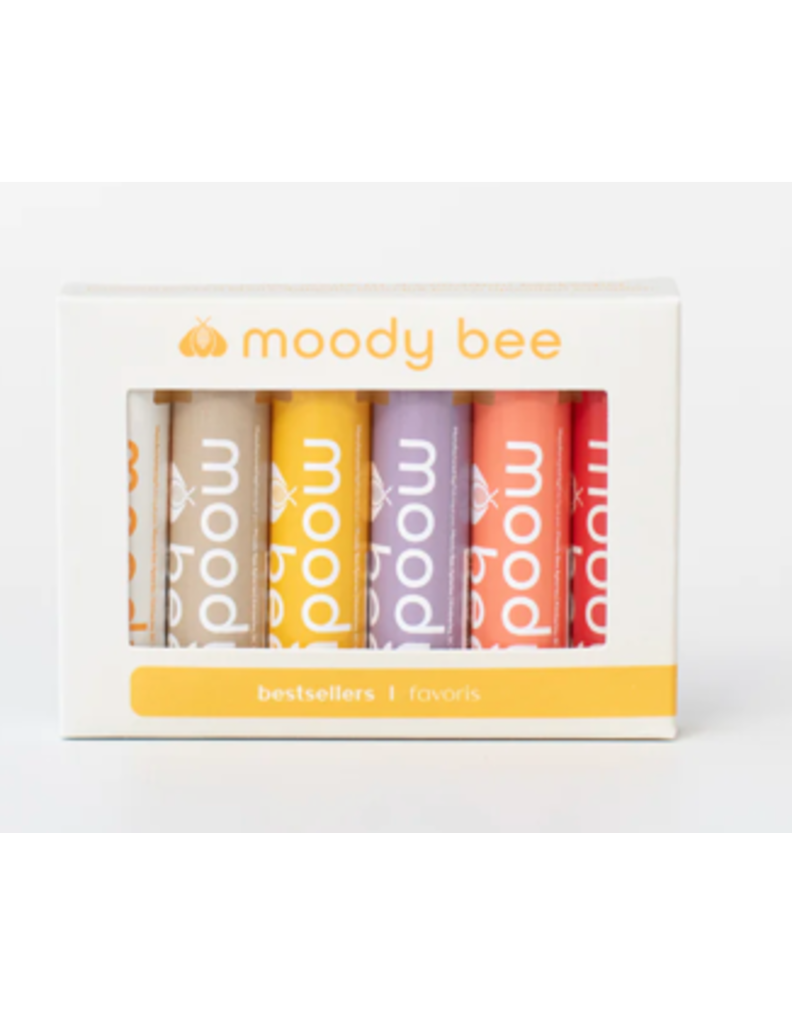 Moody Bee Lip Balm Collection - 6 Pack