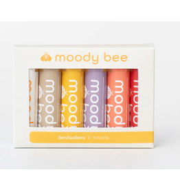 Moody Bee Lip Balm Collection - 6 Pack