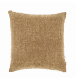 Lina Linen Pillow - Hazelnut - 20 x 20