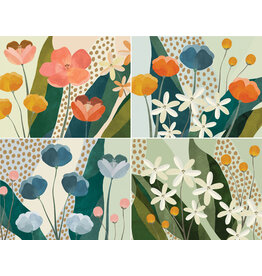 Floral Premium Note Cards